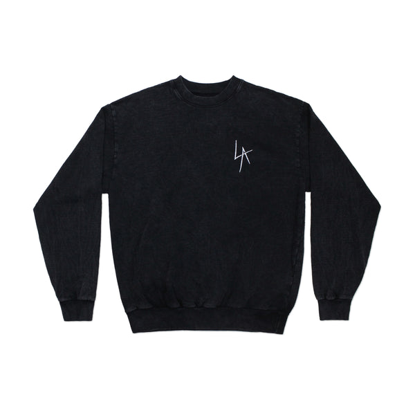 LA SLASH CREW NECK FLEECE