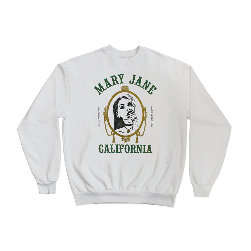 MARY JANE CREW NECK FLEECE