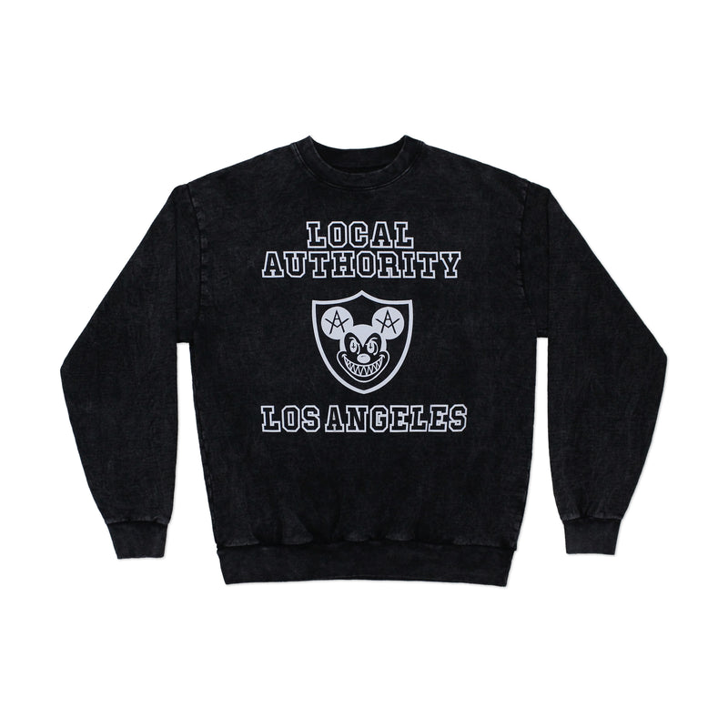 MISCHIEF SHIELD CREW NECK FLEECE