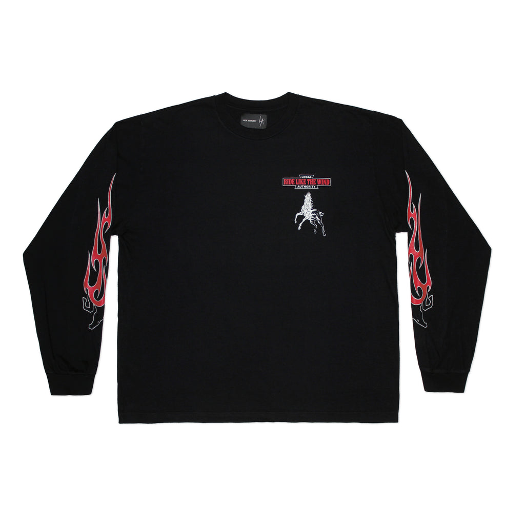 HORSE POWER LONG SLEEVE SHOP TEE – Local Authority