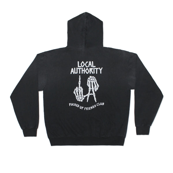 LA BONES ZIP FLEECE