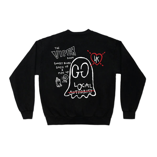 LA X GG CREW NECK FLEECE