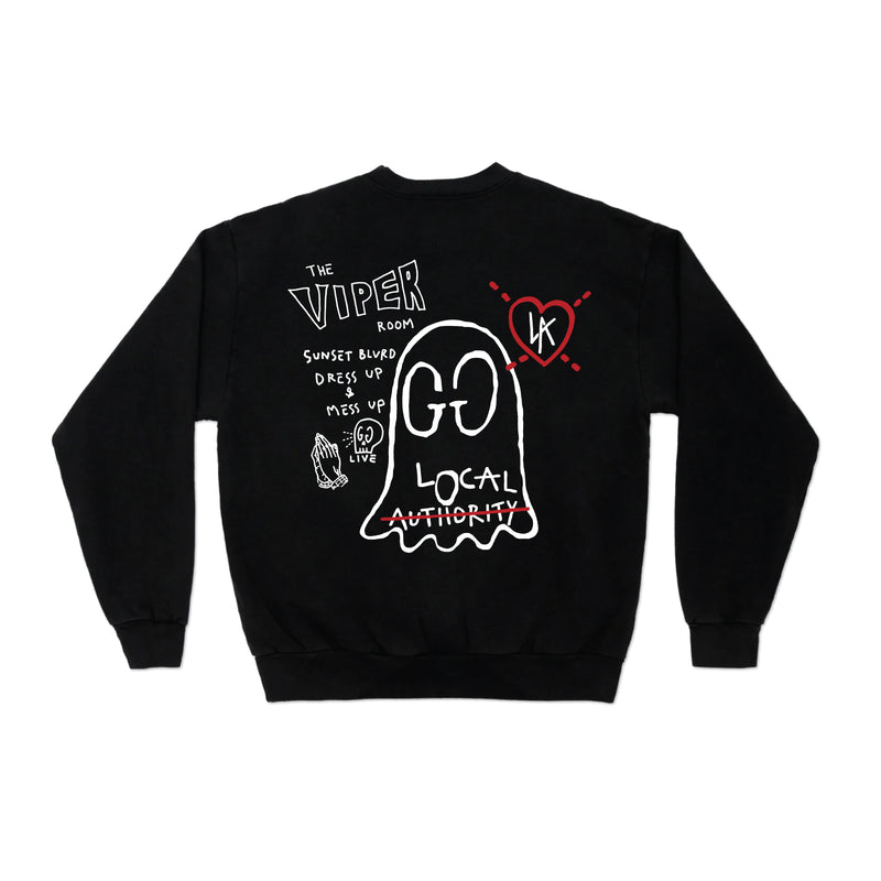 LA X GG CREW NECK FLEECE