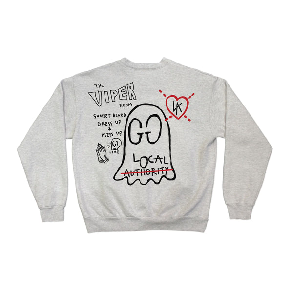 LA X GG CREW NECK FLEECE