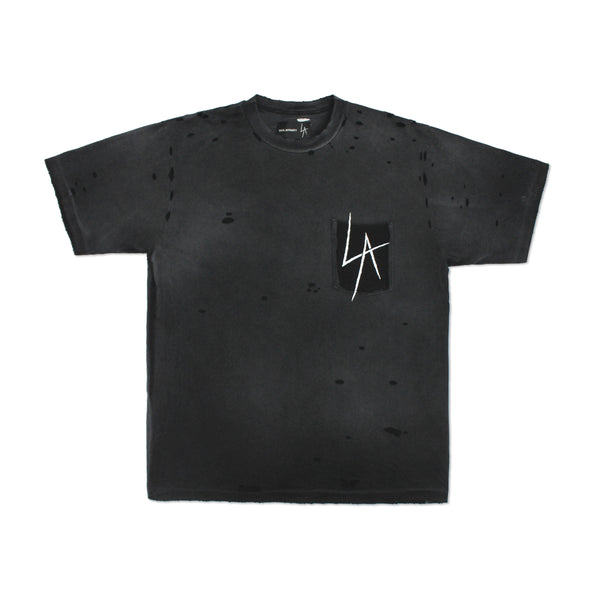 LA SLASH DESTROYED TEE