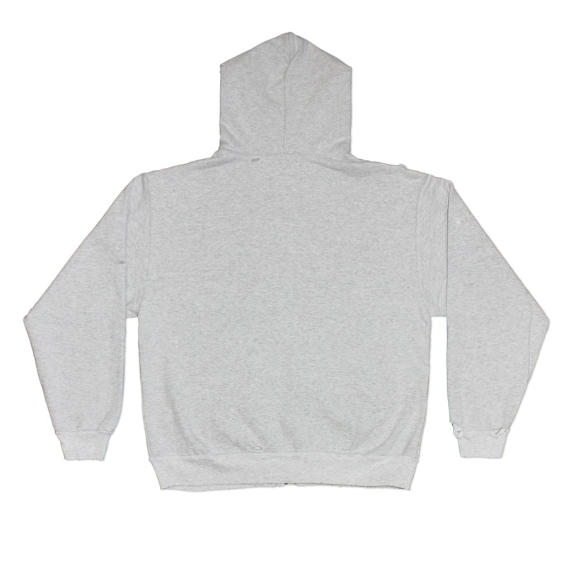 LA SLASH DESTROYED HOODED FLEECE