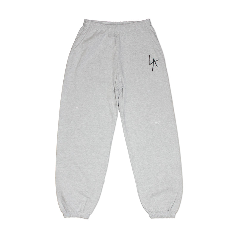 LA SLASH DESTROYED FLEECE PANT