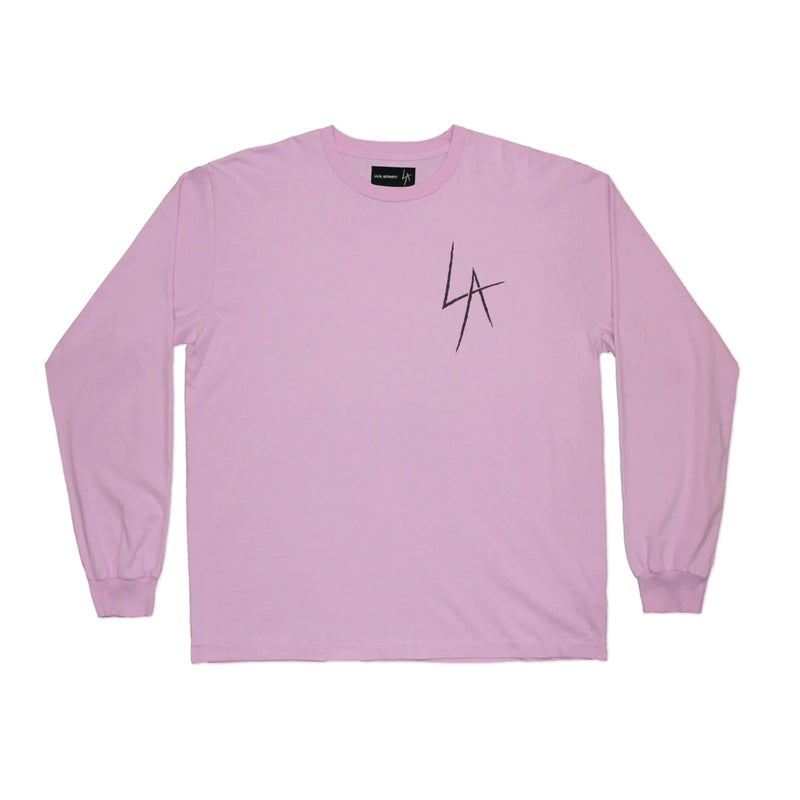 LA SLASH LONG SLEEVE SHOP TEE