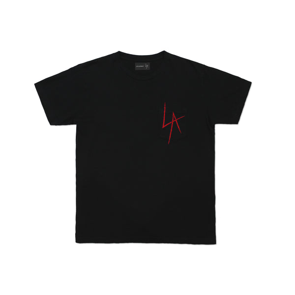 LA SLASH POCKET TEE
