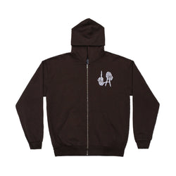 LA BONES FUFC ZIP FLEECE