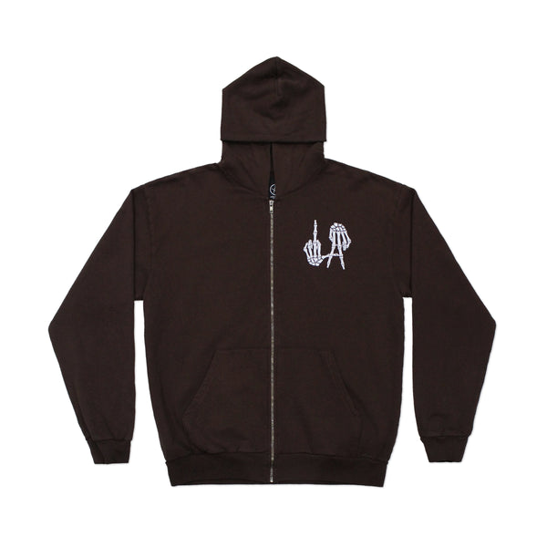 LA BONES FUFC ZIP FLEECE