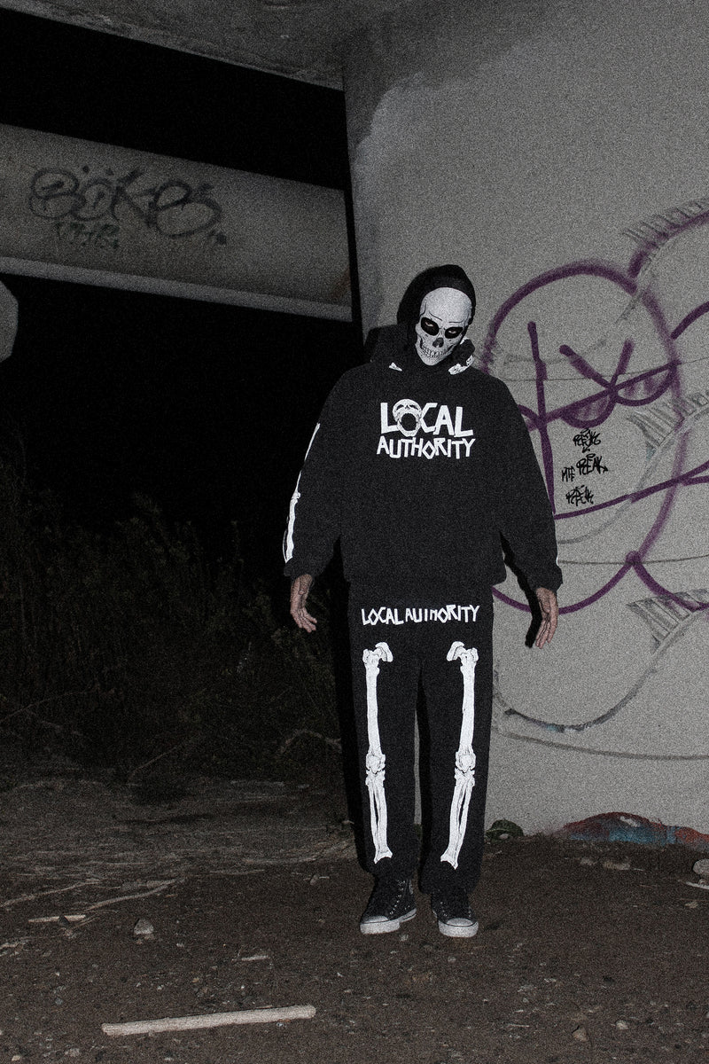 SKELETAL FLEECE PANT