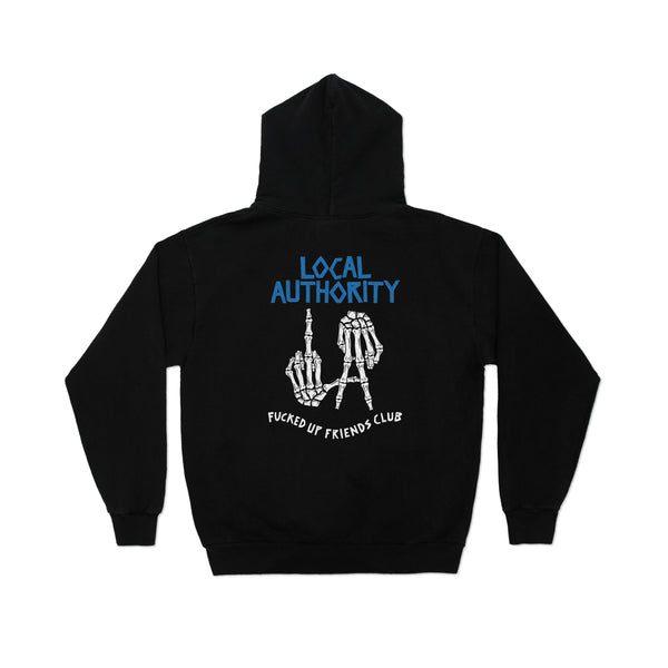 LA BONES ZIP FLEECE