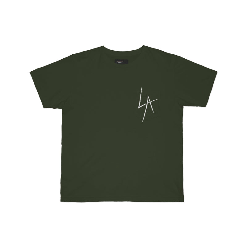 LA SLASH POCKET TEE