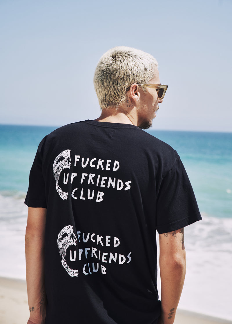 HALF SKULL FUFC POCKET TEE