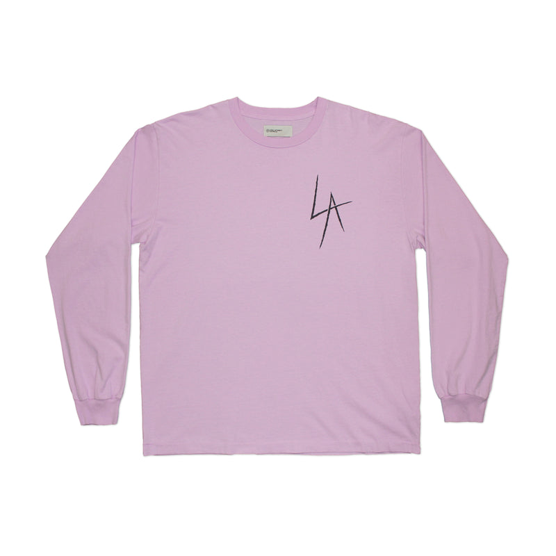 LA SLASH LONG SLEEVE SHOP TEE