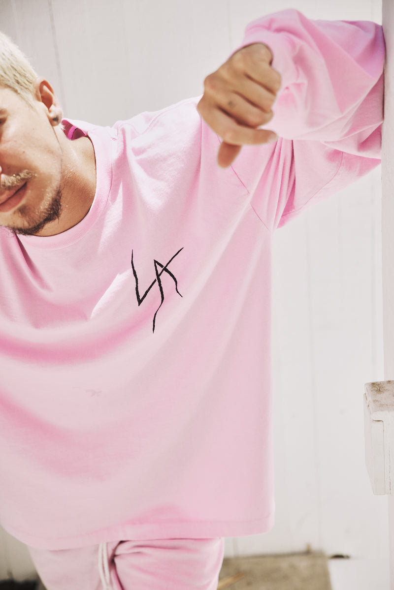LA SLASH LONG SLEEVE SHOP TEE
