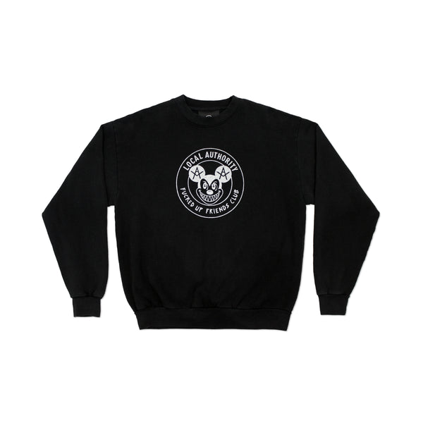 MISCHIEF CREST CREW NECK FLEECE