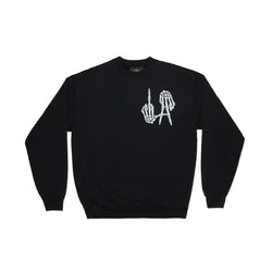 LA BONES CREW NECK FLEECE