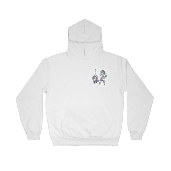 LA BONES TIL DEATH HOODED FLEECE