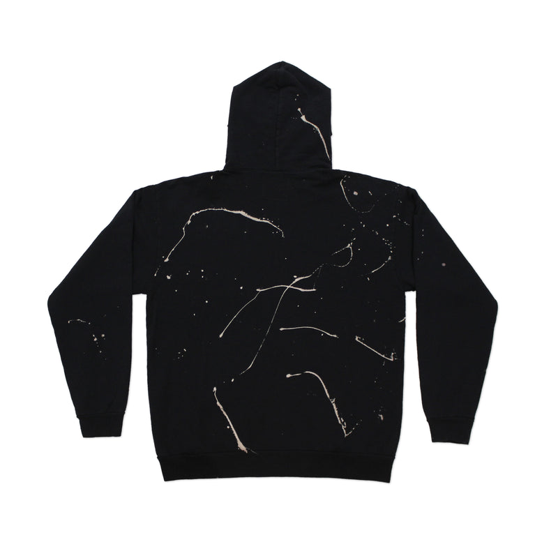 LA SLASH DESTROYED ZIP FLEECE