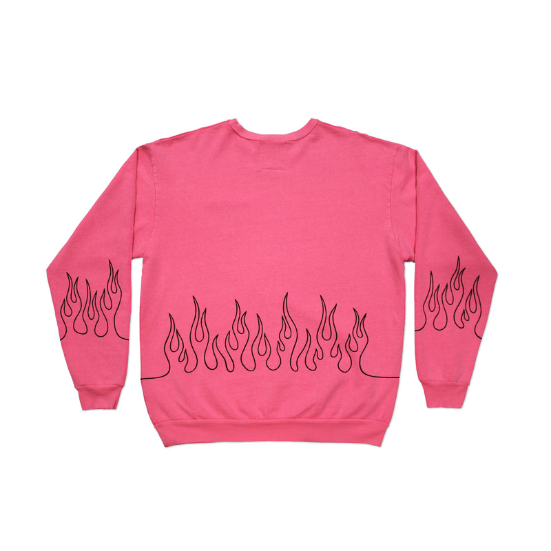 MISCHIEF FIRE CREW NECK FLEECE