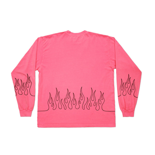 MISCHIEF FIRE LONG SLEEVE SHOP TEE