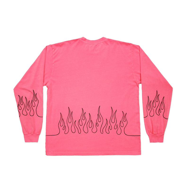 MISCHIEF FIRE LONG SLEEVE SHOP TEE