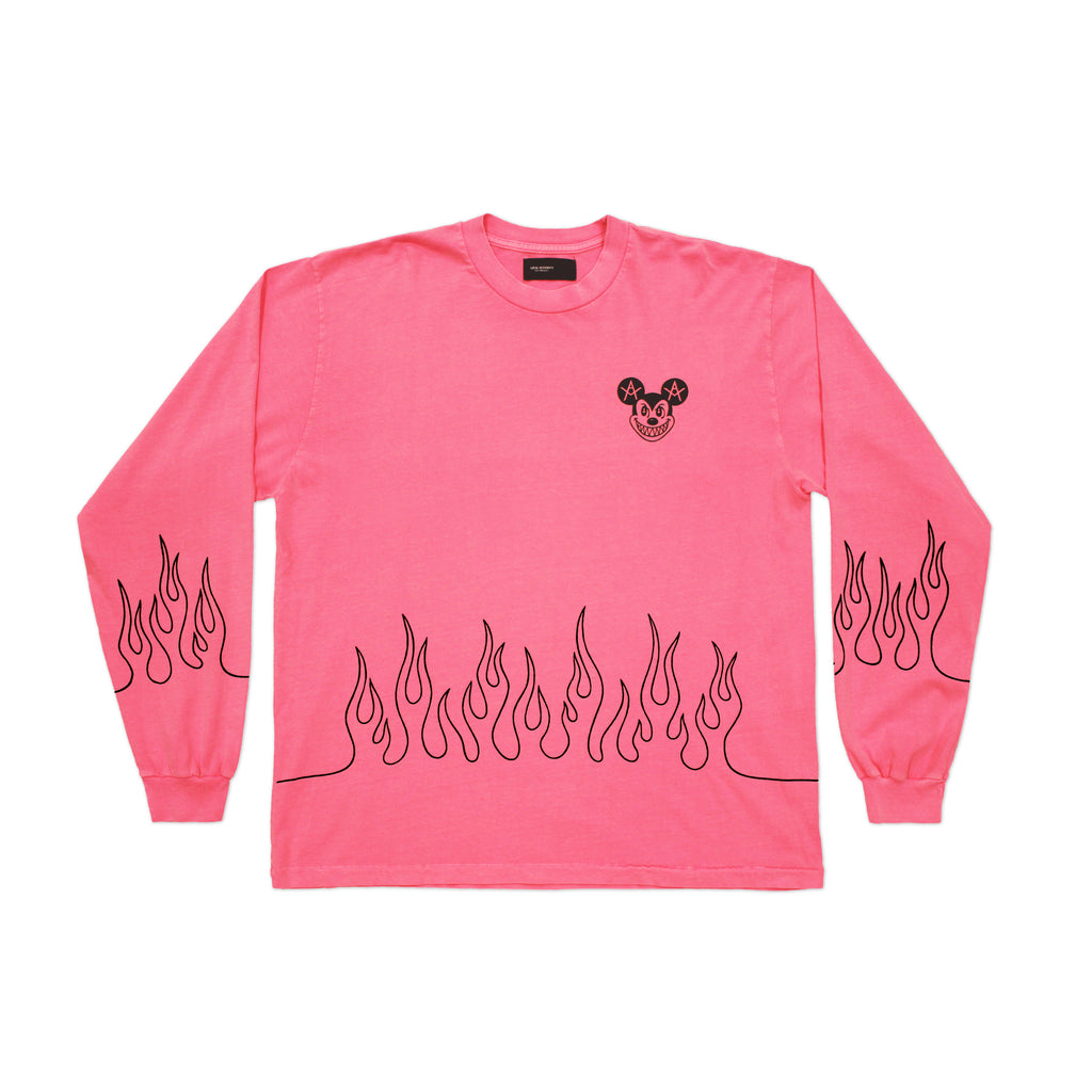 MISCHIEF FIRE LONG SLEEVE SHOP TEE – Local Authority