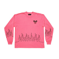 MISCHIEF FIRE LONG SLEEVE SHOP TEE