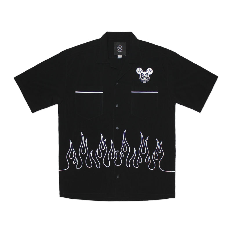 MISCHIEF FIRE WOVEN SHIRT