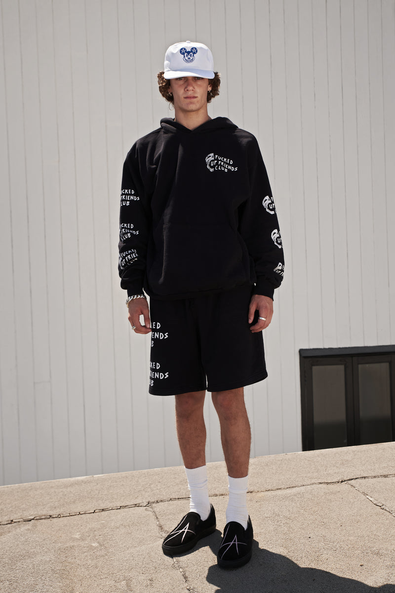 Zaya Skull Fleece Zip Up Hooded Jacket | Parallel