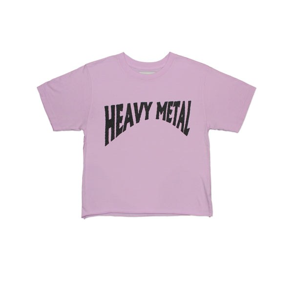 HEAVY METAL CROP TEE