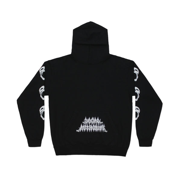 STACK SKULL HOODED FLEECE